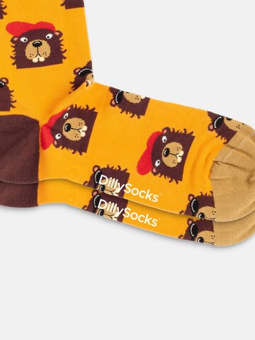 DillySocks Socks 'Dog vs Biever' in Mixed colors