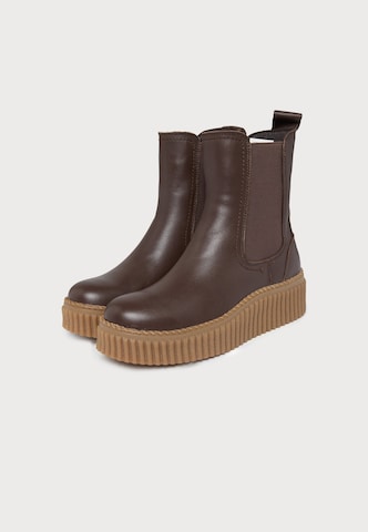 Chelsea Boots ILSE JACOBSEN en marron : devant