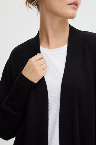 Oxmo Knit Cardigan 'Ritiana' in Black