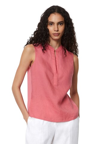 Marc O'Polo Blouse in Rood: voorkant