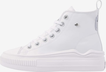 BRITISH KNIGHTS Korkeavartiset tennarit 'Kaya' värissä valkoinen: etupuoli