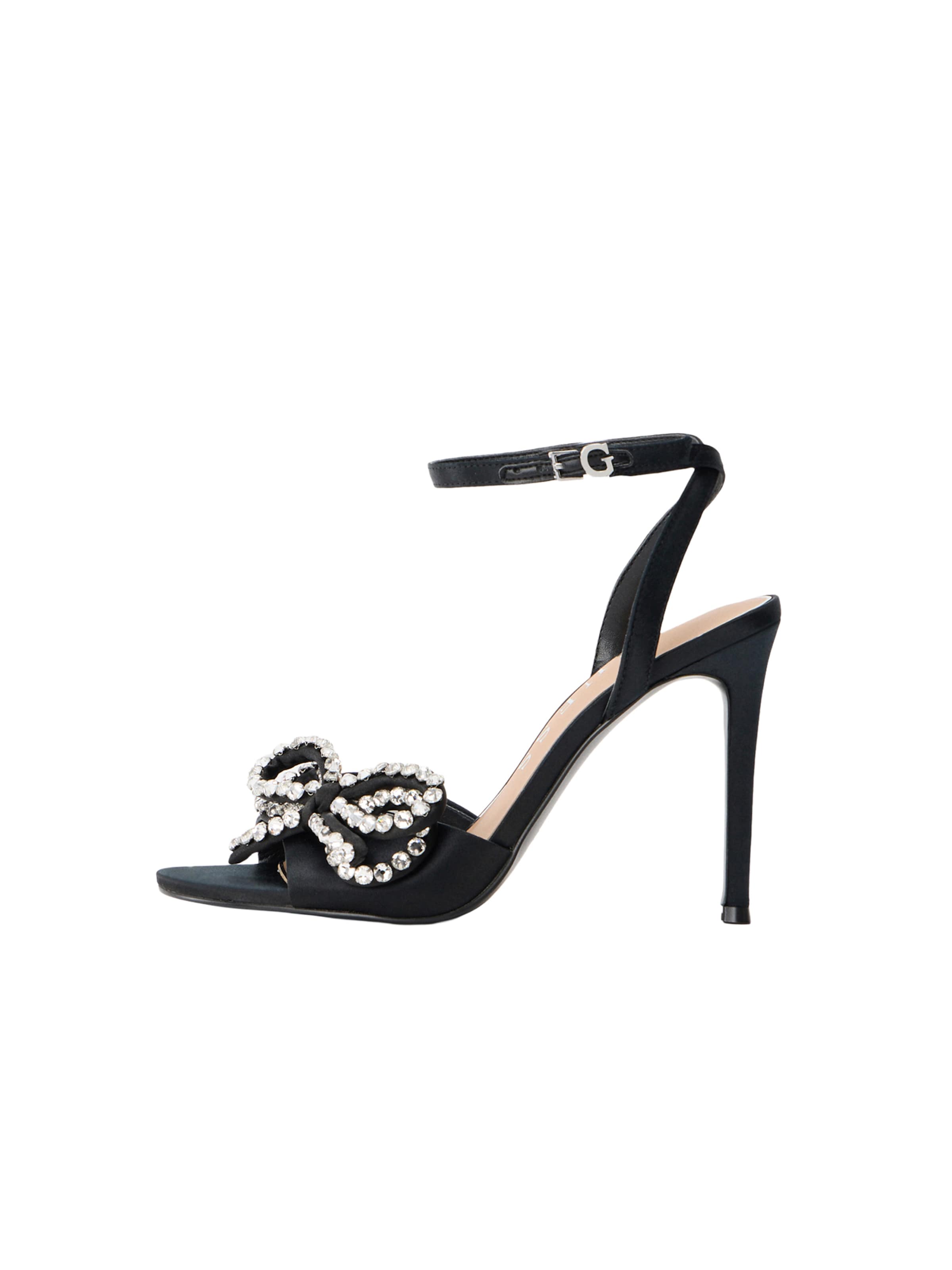 GUESS - Sandalias 'Charmin' en negro: frente
