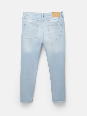 Pull&BearSlimfit Traperice - plava boja