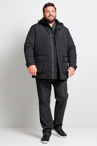 Boston Park Winterparka in Schwarz