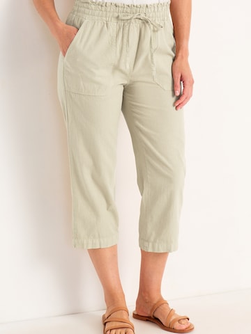 Cellbes of Sweden Loosefit Caprihose in Beige: Vorderseite