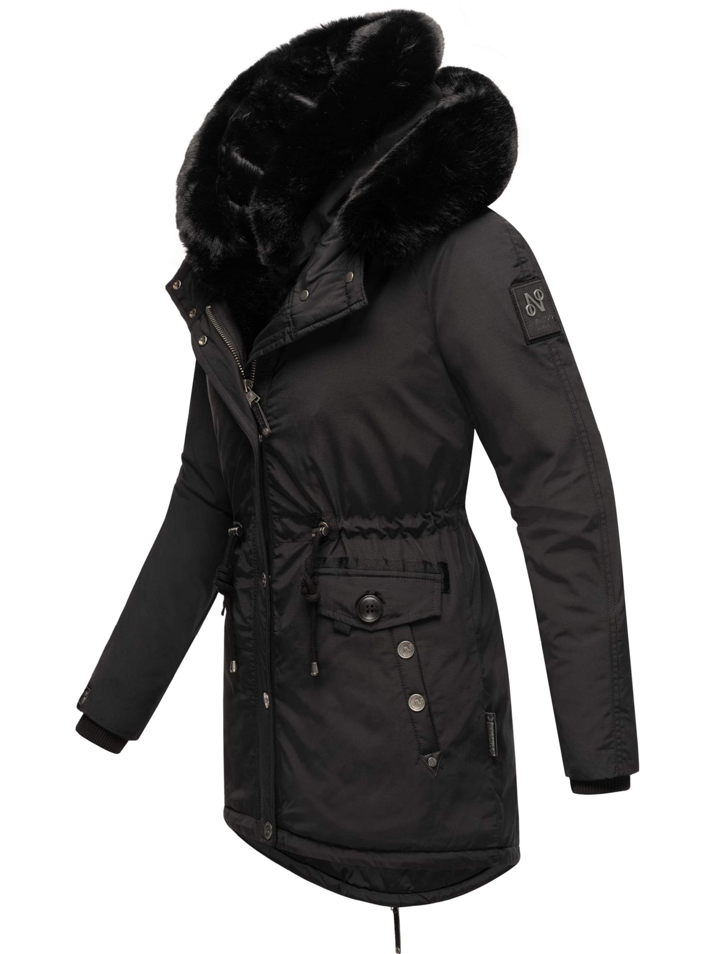 Parka invernale 'Sweety Deluxe' di NAVAHOO in nero