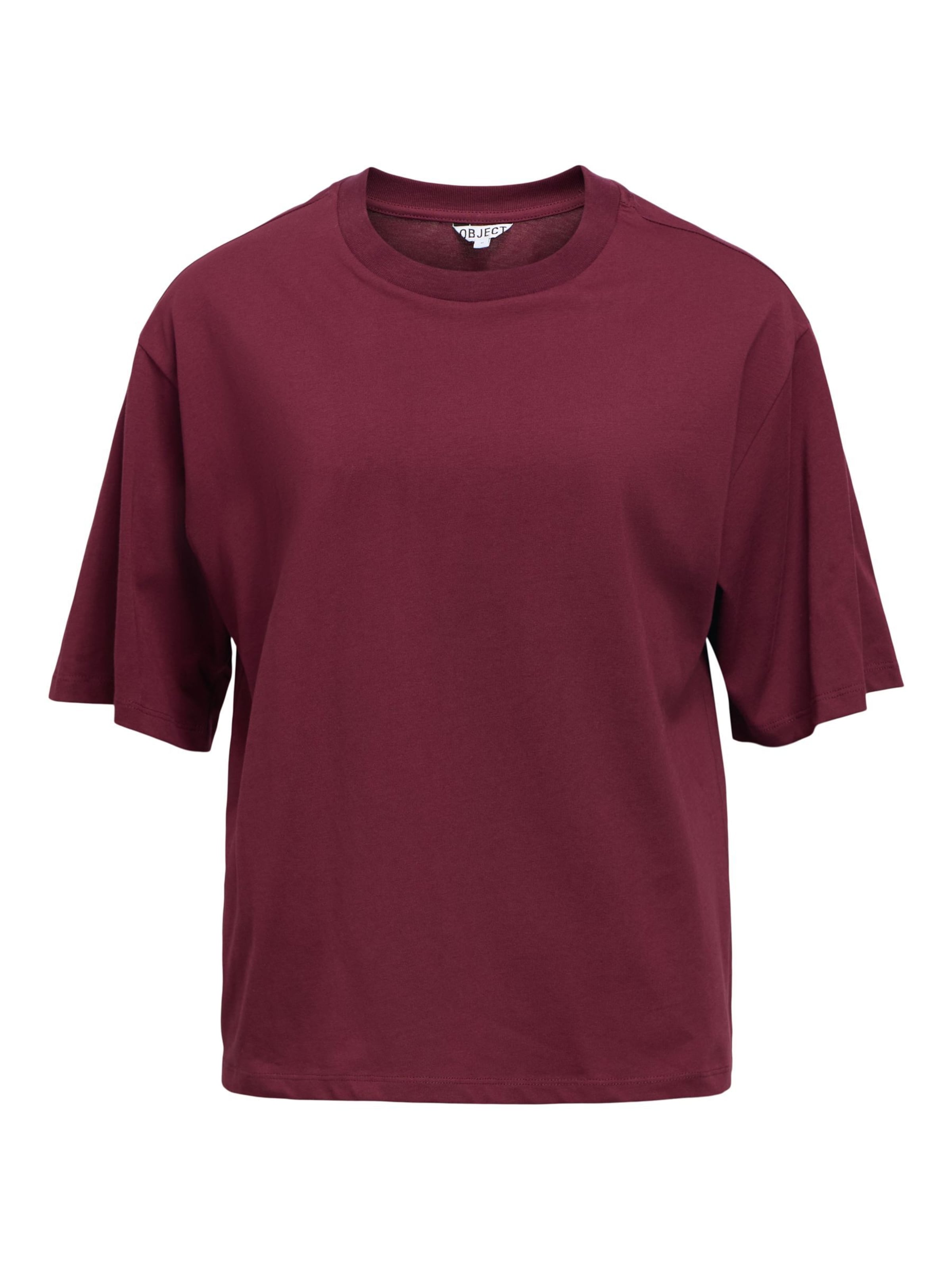 T-shirt 'OBJGima' OBJECT en rouge : devant