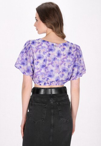 DreiMaster Vintage Блузка в Лиловый