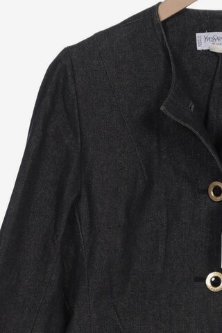 YVES SAINT LAURENT Jacket & Coat in L in Grey
