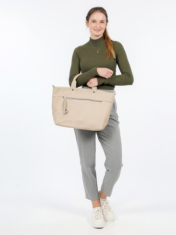 Suri Frey Shopper 'Debby' in Beige: voorkant