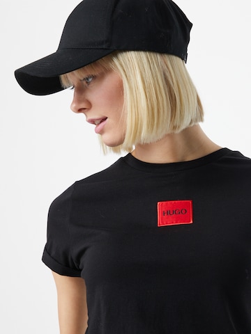 T-shirt HUGO Red en noir