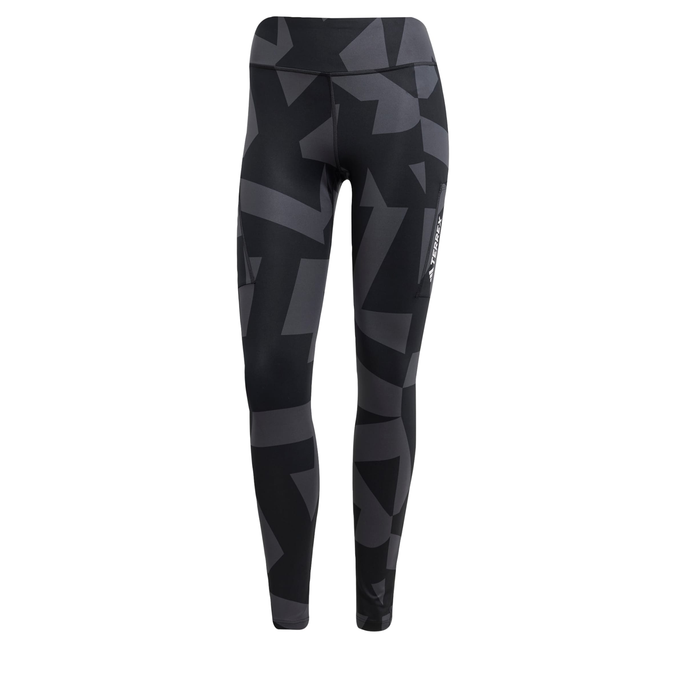 Skinny Pantaloni sportivi 'Multi Tights' di ADIDAS TERREX in grigio: frontale