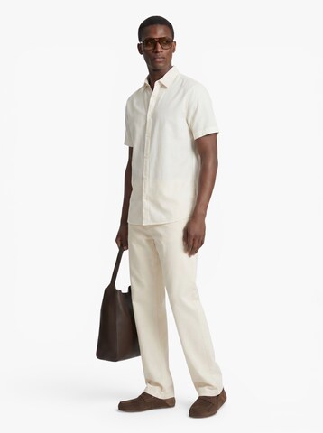 JACK & JONES Baggy Hose 'JPSTALEX NORREBRO' in Weiß