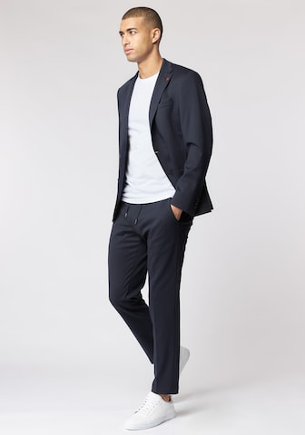 ROY ROBSON Slim fit Pleated Pants in Blue