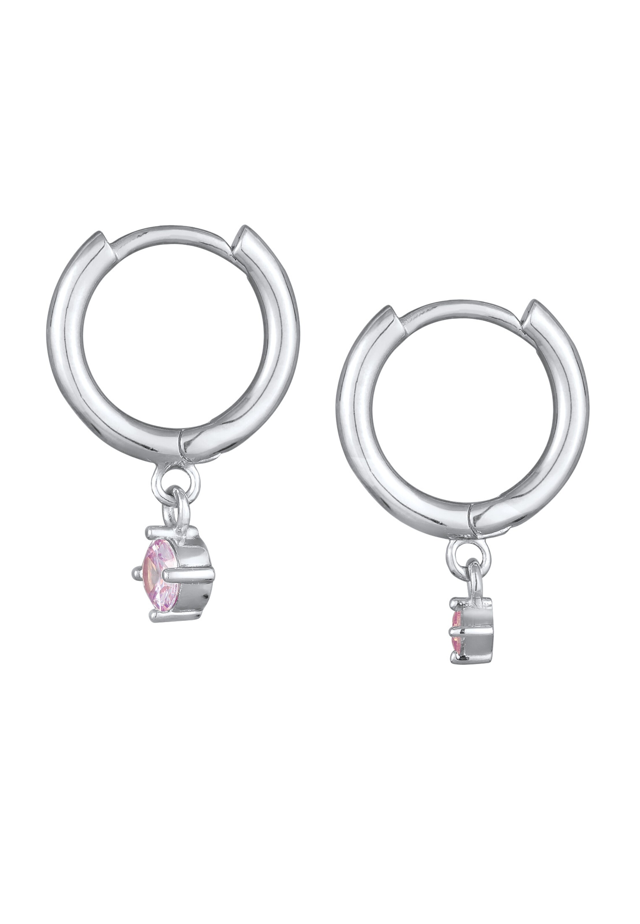 ELLI Ohrringe 'Kristall' in Silber