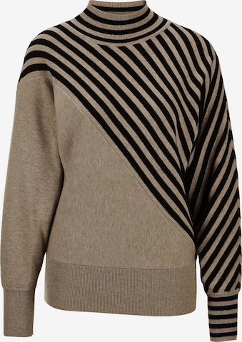 MADELEINE Pullover in Braun: Vorderseite