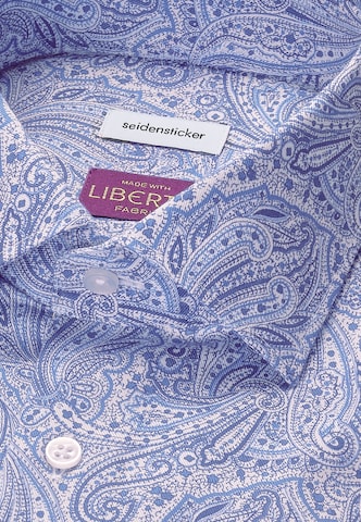SEIDENSTICKER Regular fit Zakelijk overhemd in Blauw