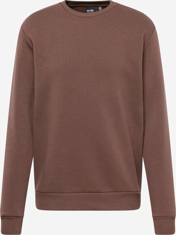 Only & Sons Regular Fit Sweatshirt 'CERES' in Braun: predná strana