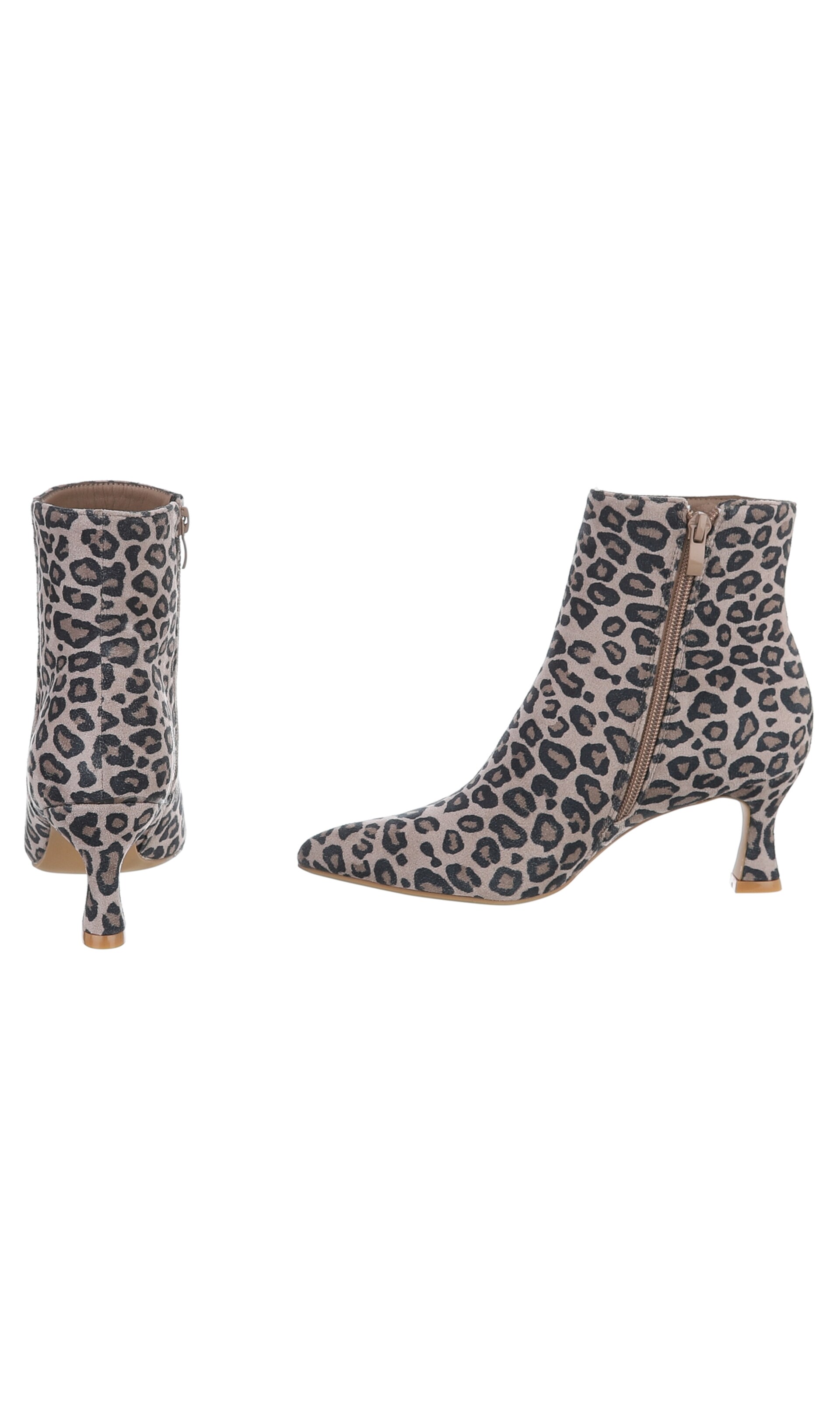 Ital-Design Ankle Boots in Beige