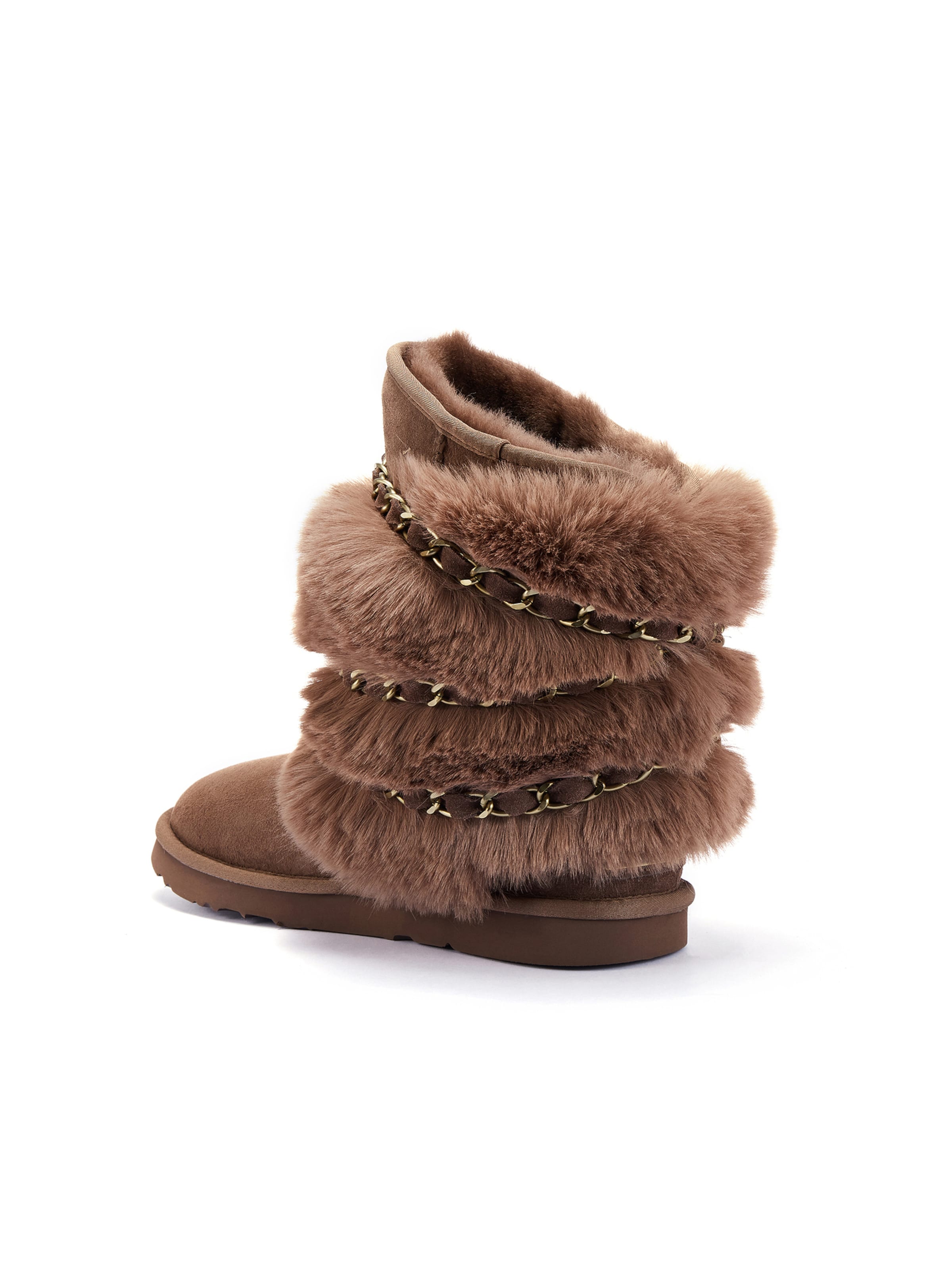 Bottines 'ATILLA' Australia Luxe Collective en marron : derrière