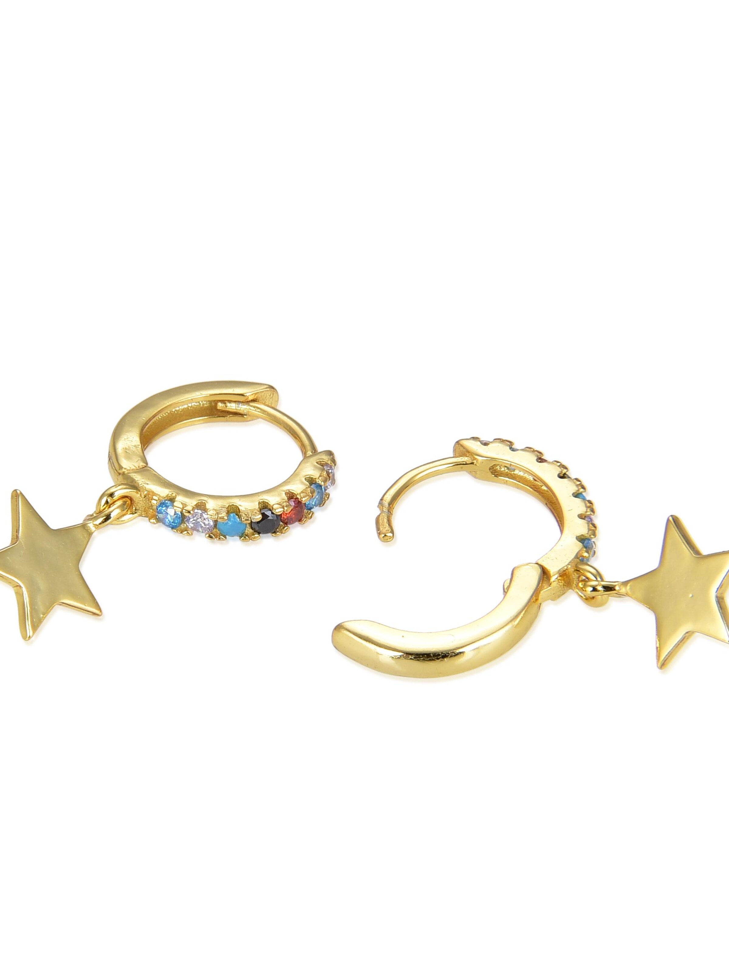 Boucles d'oreilles 'Libe' Luxenter en mélange de couleurs