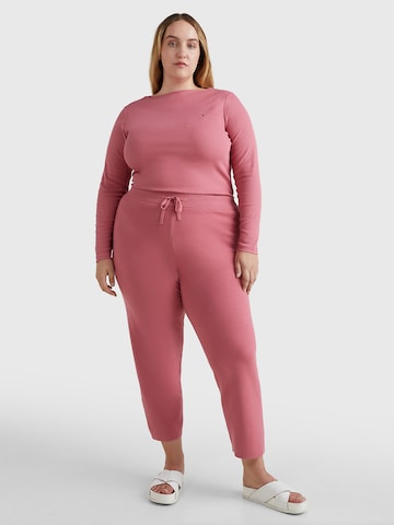 Tommy Hilfiger Curve Tapered Pants in Pink