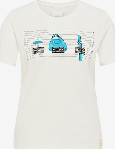 SOMWR Shirt 'FUGITIVE TEE' in de kleur Ivoor, Productweergave