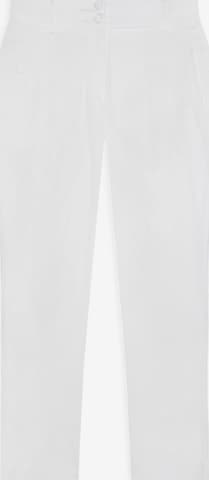 Fiorella Rubino - Pantalón en blanco: frente