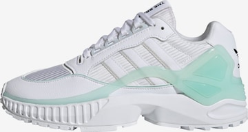 Sneaker low 'ZX Wavian' de la ADIDAS ORIGINALS pe alb: față