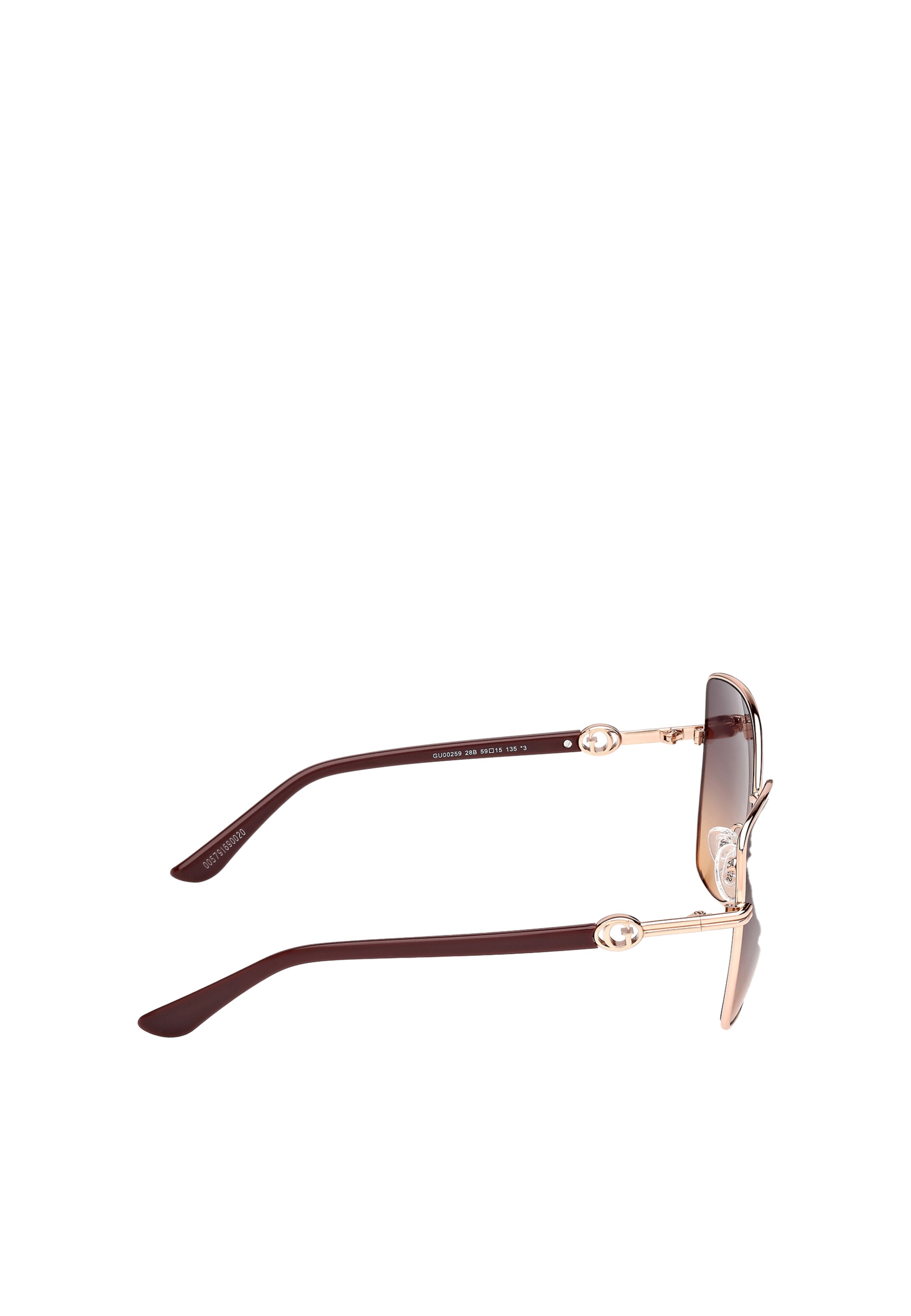 Lunettes de soleil GUESS en or