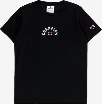 Champion Authentic Athletic Apparel Shirt in Zwart: voorkant