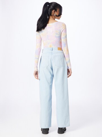 Monki Wide Leg Jeans i blå