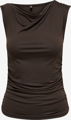 ONLY Shirt 'ONLVanja' in Bruin: voorkant