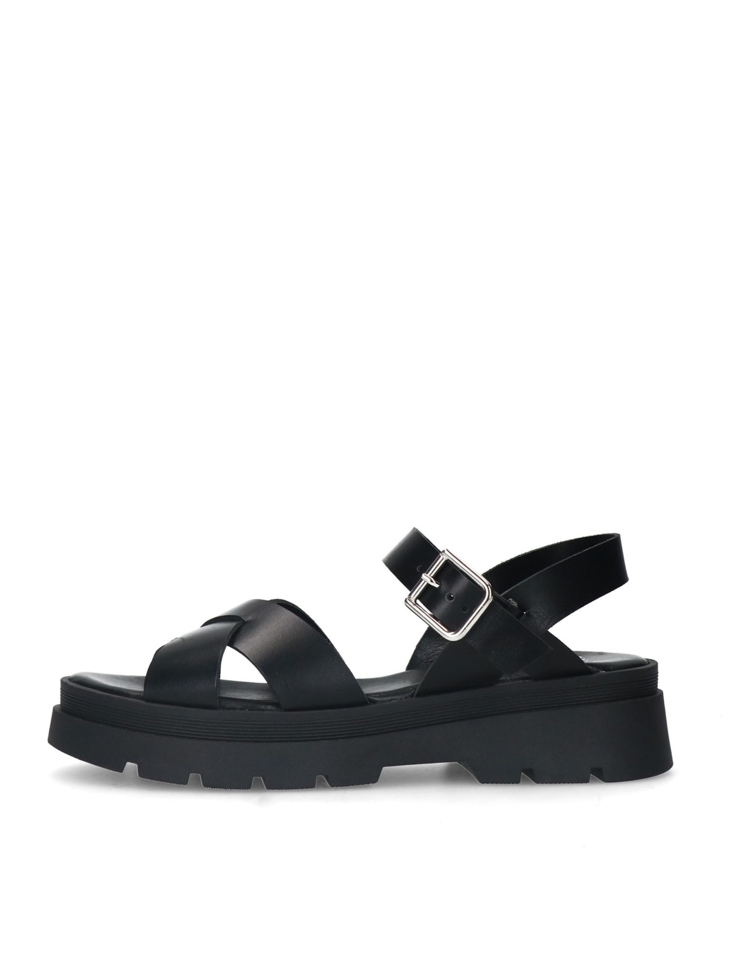 MANFIELD Sandals in Black