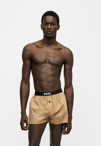 BOSS Boxershorts in Braun: Vorderseite