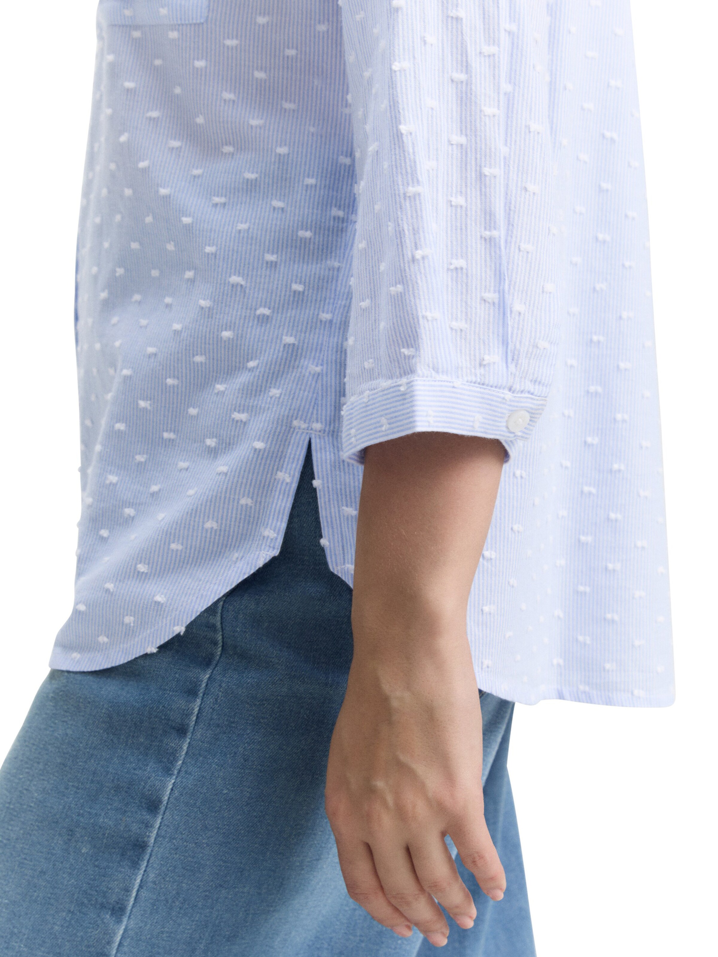 TOM TAILOR Blouse in Blue