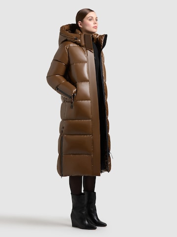 Manteau d’hiver 'Hedd2' khujo en marron