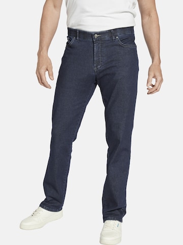 Jan Vanderstorm Loosefit Jeans 'Odgard' in Blauw: voorkant