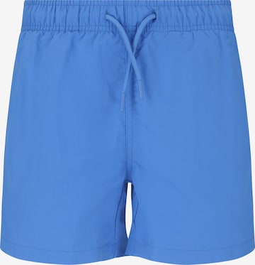 NOU Boardshorts 'Eyemouth jr. V2' in Blau: Vorderseite