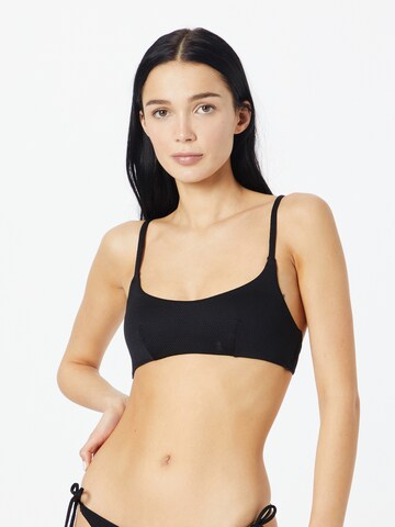 ETAM Bustier Bikini felső 'FIRSTY' - fekete: elől