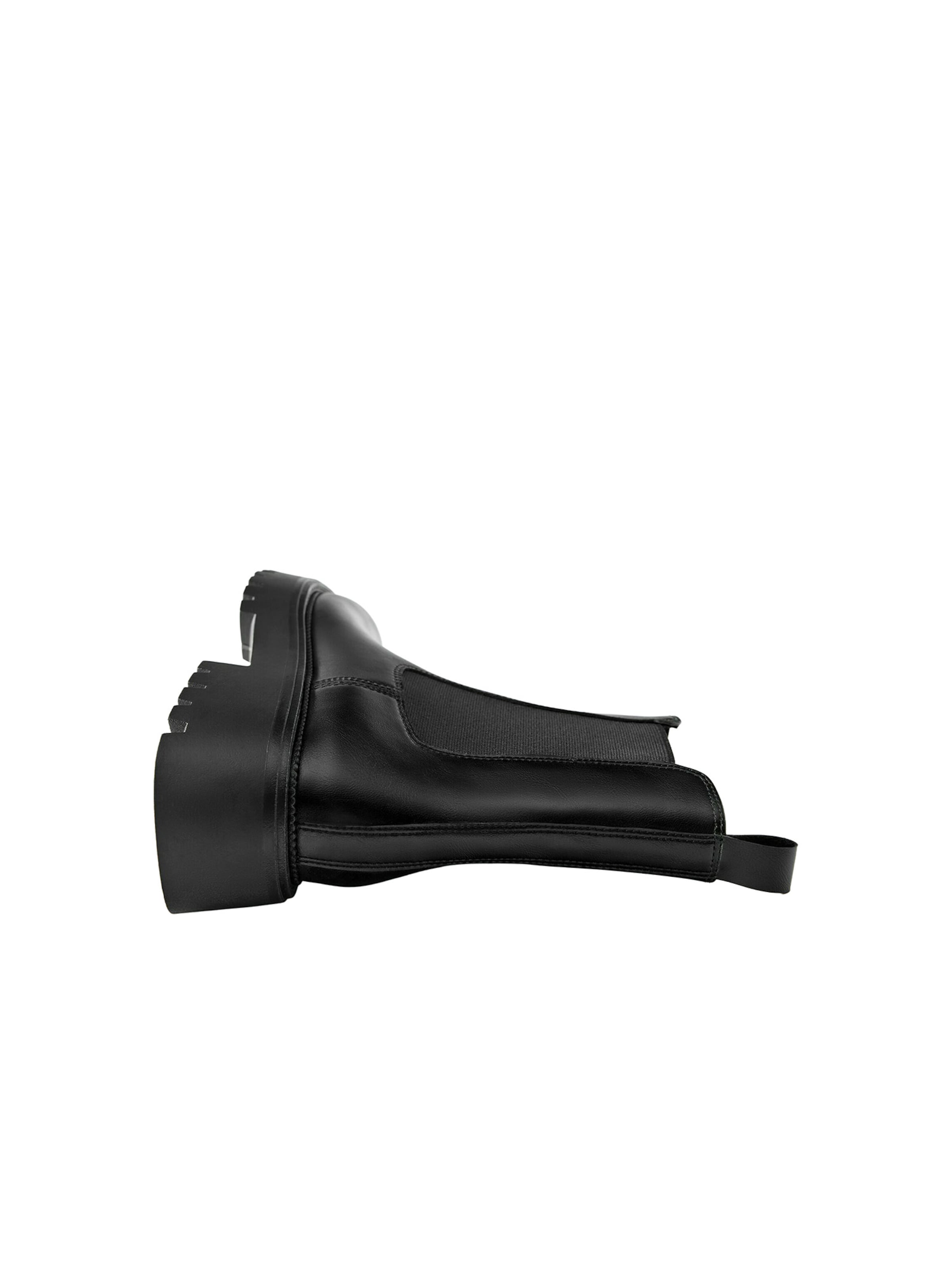 Pull&Bear Chelsea Boots in Schwarz