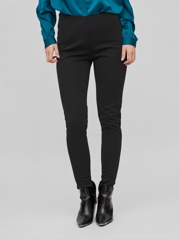 Skinny Leggings 'Stinas' de la VILA pe negru: față