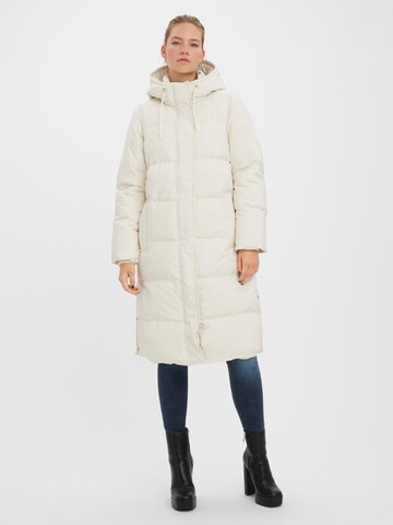 Manteau d’hiver 'Erica Holly' VERO MODA en beige