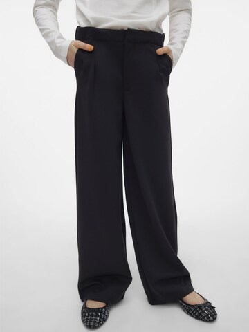 Wide leg Pantaloni 'CADENCE' di Vero Moda Girl in nero: frontale