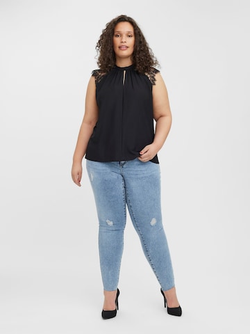 Vero Moda Curve - Top '10271601' en negro: frente