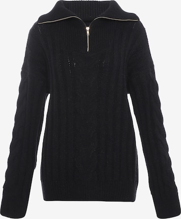 aleva Sweater in Black: front