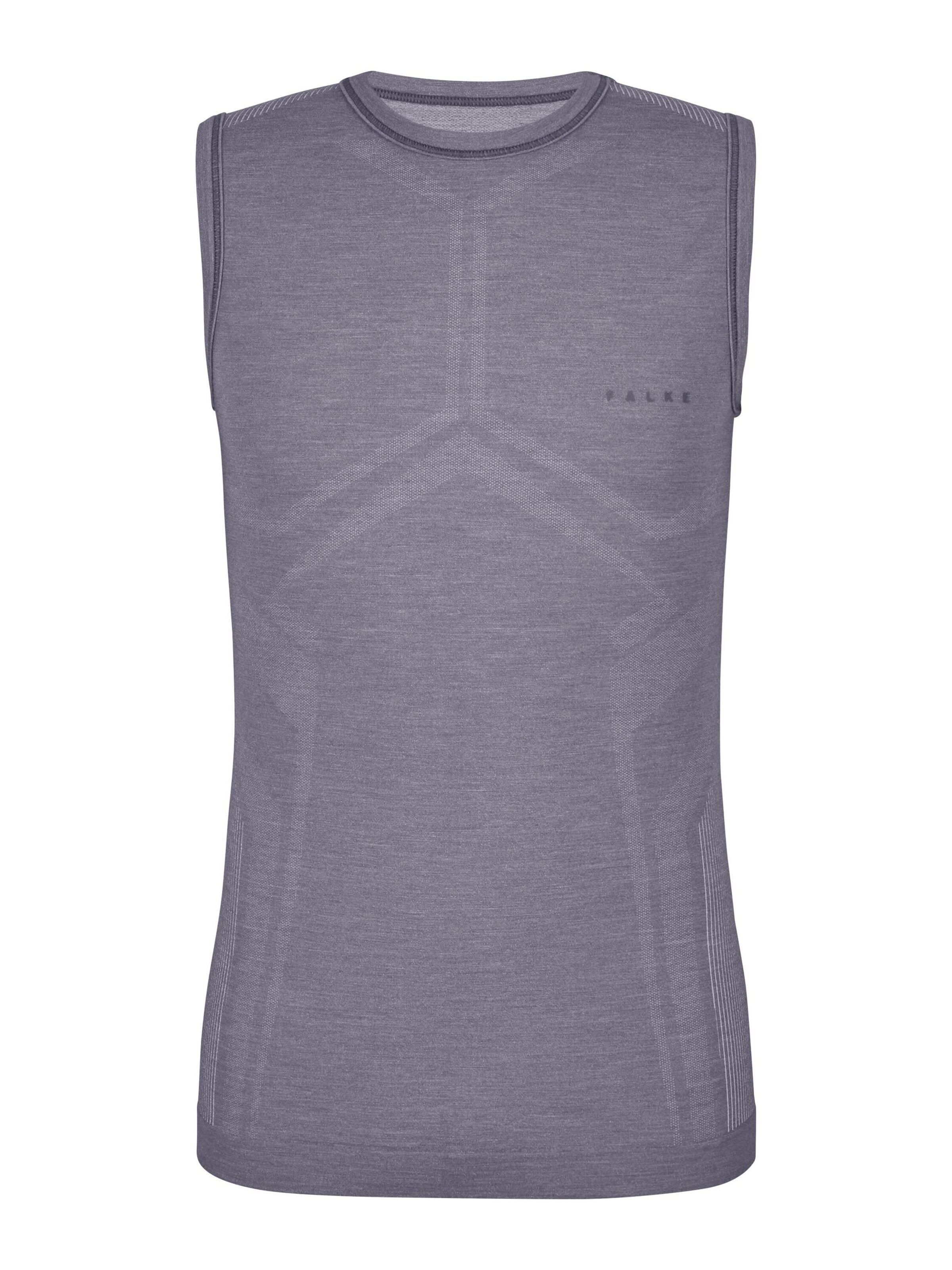 FALKE Base Layer‌‌ in Grau: Vorderseite