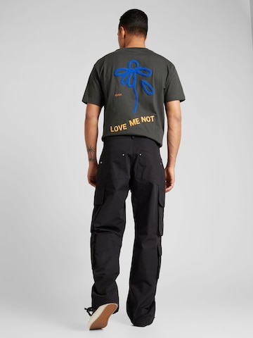 Pequs Regular Cargo Pants 'Island Defender' in Black