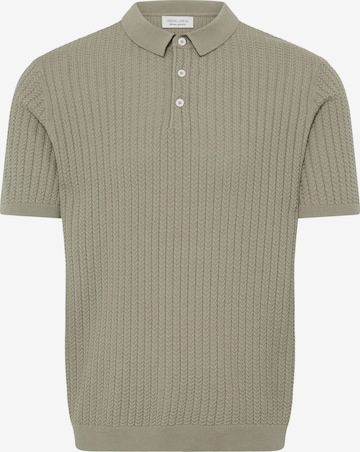 T-Shirt ' CFKarl ' Casual Friday en beige : devant