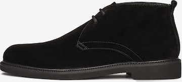 Chukka Boots Kazar en noir : devant